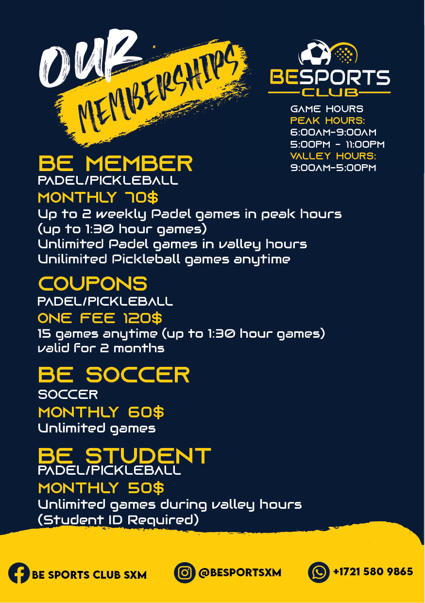 BE SPORTS CLUB
